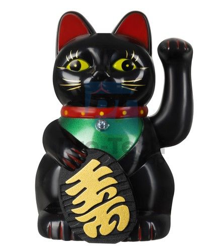 Čínska mačka - čierna 74028