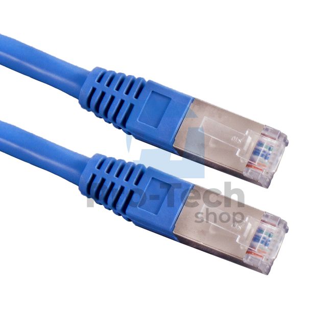 Kábel FTP Cat. 6 Patchcord RJ45, 1m, modrý 72493