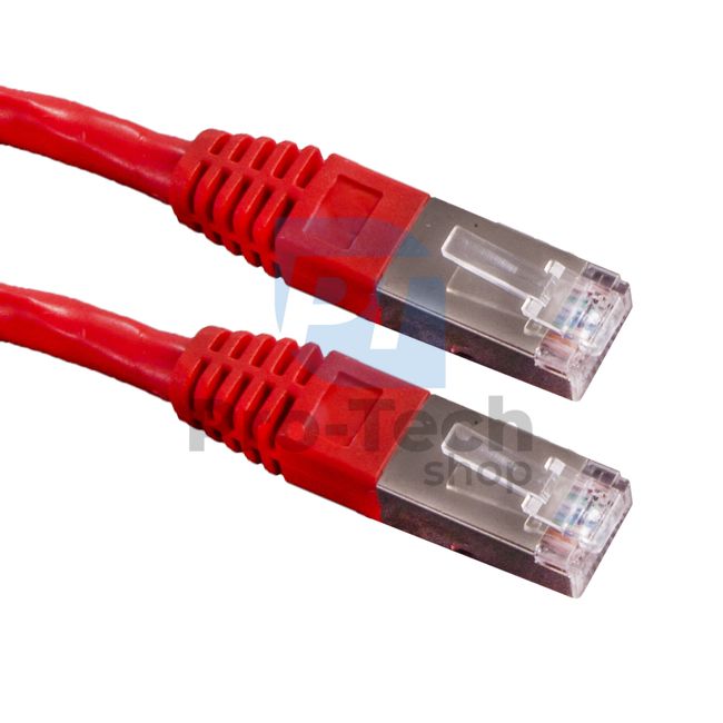 Kábel FTP Cat. 6 Patchcord RJ45, 2m, červený 72503