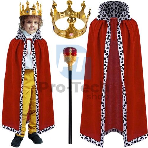 Kráľovský kostým - súprava 3 kusy Kruzzel 20560 75866