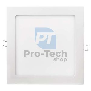 LED panel 220×220, štvorcový vstavaný biely,18W neutrálna b. 71023