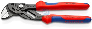 Nastaviteľné kliešte pošedené s multi-komponentálnymi rukoväťami 180mm KNIPEX 16039