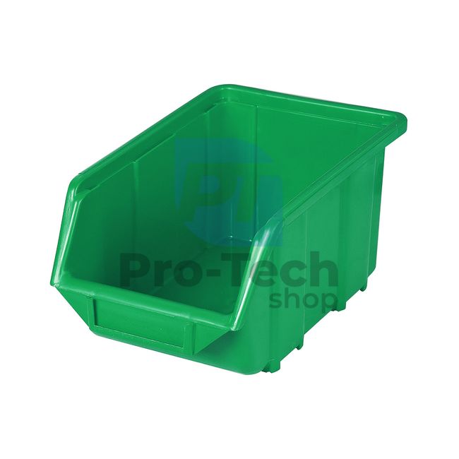 Plastový box Ecobox stredný, zelený 60115