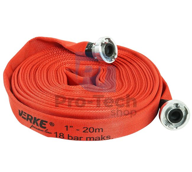 Požiarna hadica s koncovkami 1“ 20m 18bar Premium 15240
